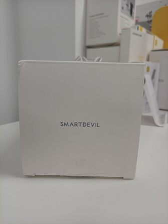 Зволожувач повітря SMARTDEVIL Спальня 500 мл, USB Mini маленький зволожувач повітря, автоматичне вимкнення, функція нічника, тихий зволожувач повітря для спальні, офісу, подорожей, рослини (чорний)