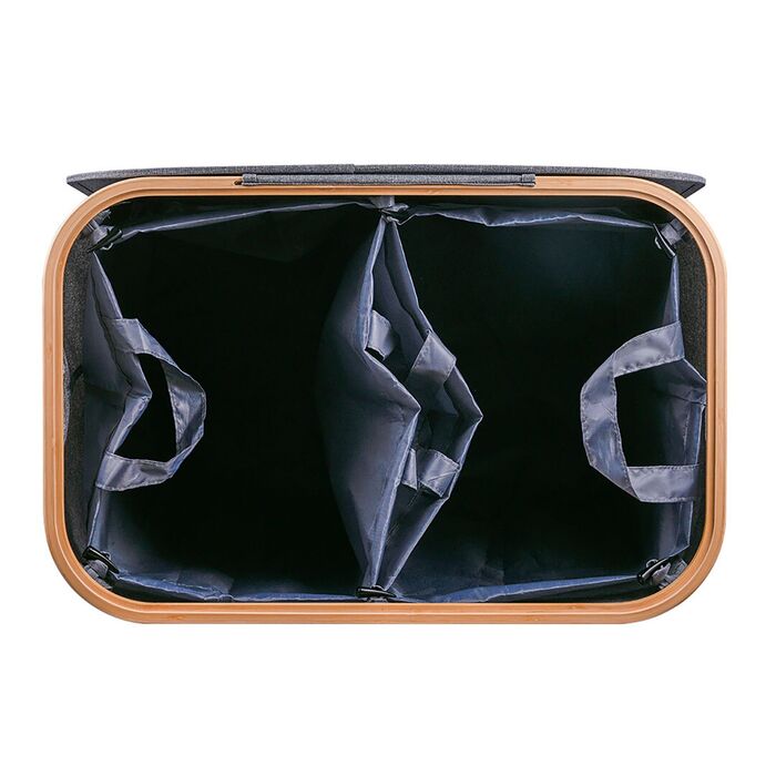 Контейнер для збору пляшок Relaxdays з двома відділеннями