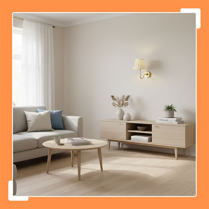 Relaxdays: Вуличний бра з абажуром з тканини