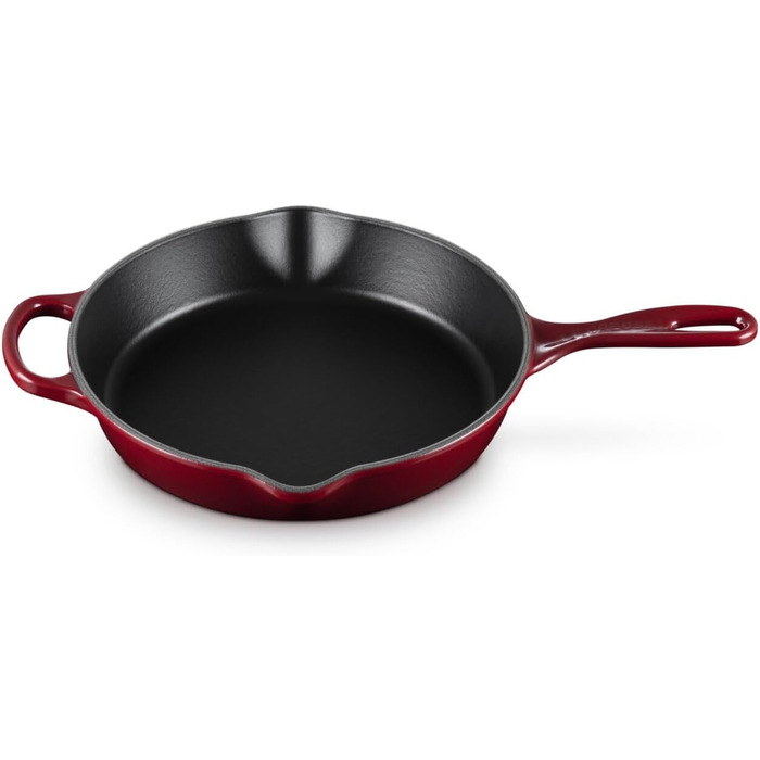 Сковорода Le Creuset Signature з чавуну, 26 см, 2 л, колір Garnet (Рубін)