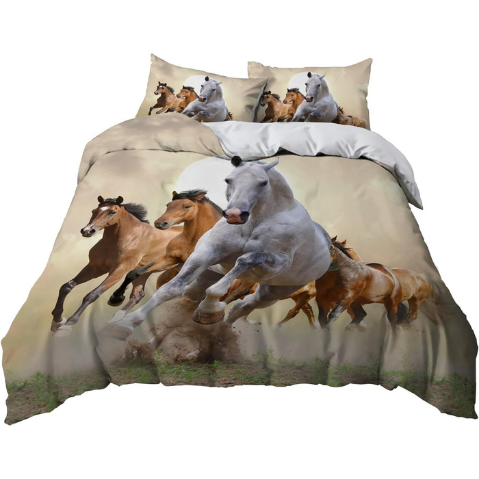 Сіра постільна білизна 180x200 см Геометричний дизайн, двостороння постільна білизна з м'якої мікрофібри, гіпоалергенна, 3-х частинна комплектація: простирадло на резинці, ковдра та 2 наволочки 80x80 см