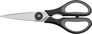 Точилка для ножів WMF керамічні диски для гурманів 2 етапи попереднього і повторного шліфування безпечне поводження і пластичний токарний верстат 31 см, токарний верстат з виїмками і виїмками, придатний для посудомийної машини (в комплекті з кухонними нож