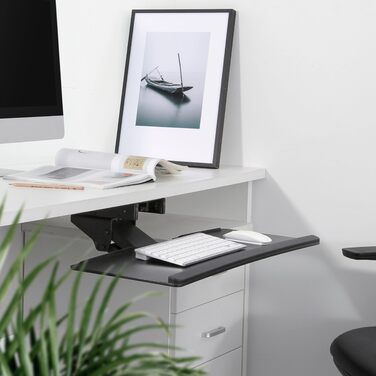 Підставка для клавіатури Ricoo - висувна, поворотна, настільна, універсальна, ергономічна, для ПК, CZ0200