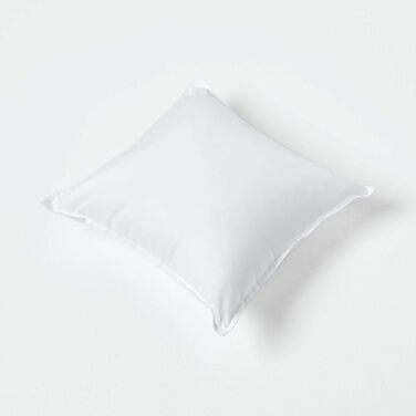 Квадратна подушка HOMESCAPES з наповнювачем, 100 супермікроволокно, ідеально підходить як подушка для сну або дивана (30x30 см)