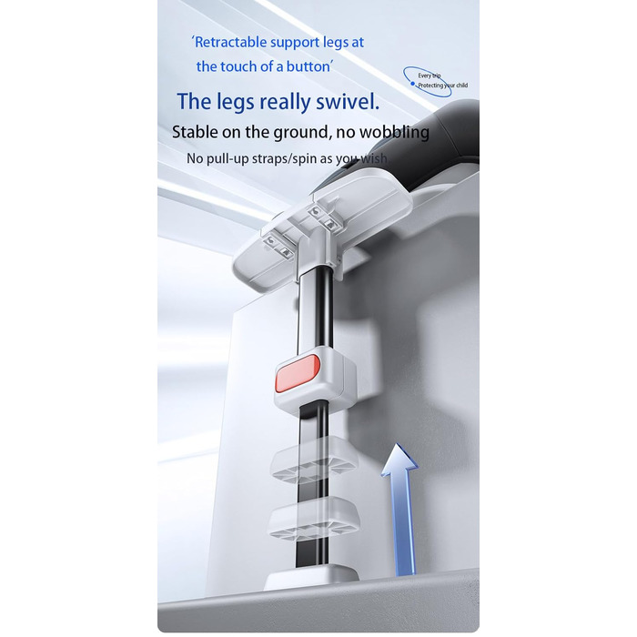 Автокрісло дитяче Magic ZC 360° з регулюванням висоти та нахилу, чорний (без підніжки), оновлена версія C007