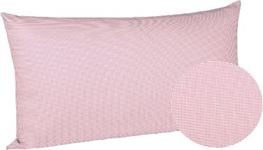 Комплект постільної білизни Fleuresse Porto, кольорова тканина, 155 x 200 см (вишня, 38,0 x 28,0 x 5,0 см)
