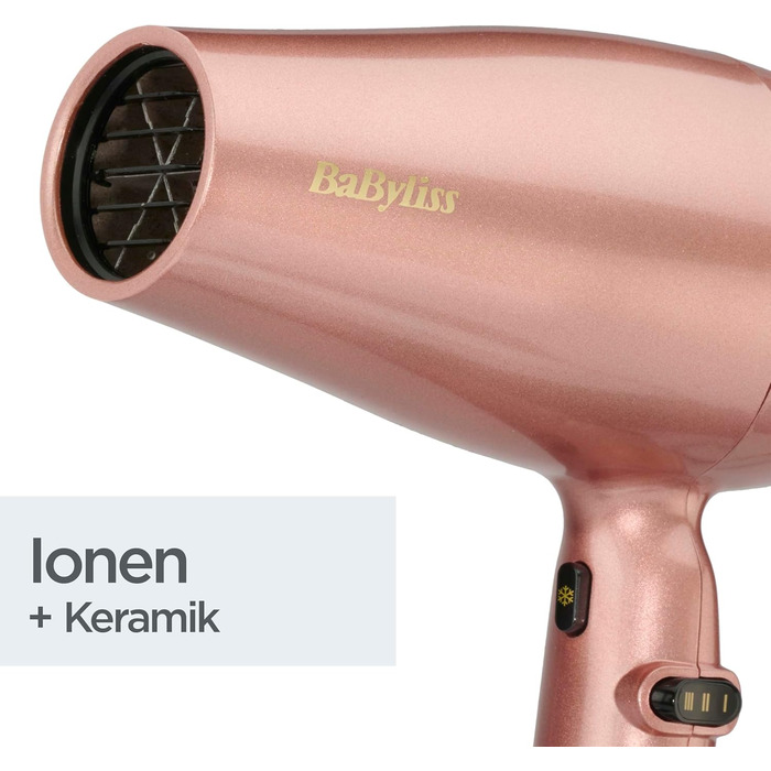 Фен BaByliss Рожеве золото, ЄС