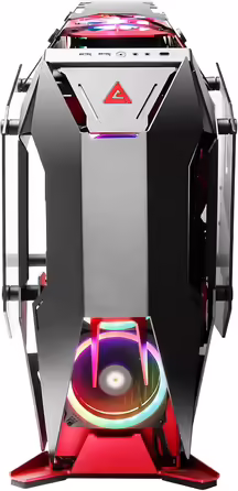 Ігровий корпус Antec Torque Midi-Tower чорний/червоний, алюмінієвий, підтримка ATX/EATX/ITX/Micro ATX