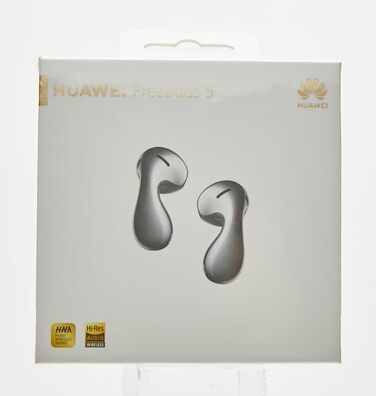 Навушники HUAWEI FreeBuds 5, висока роздільна здатність, відкритий дизайн, акумулятор 30 год, IPX4, Silver Frost