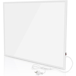 Інфрачервова настінна панель Mursche 450W з термостатом та Wi-Fi, електрична, енергозберігаюча, з пультом дистанційного керування та можливістю встановлення на стіну