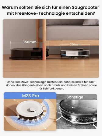 Робот-пилосос LEFANT M2S Pro з функцією миття, 5000Pa, лазерна навігація, LiDAR dToF, 150 хв, розпізнавання килимів, керування через додаток/голос, ідеальний для шерсті тварин, чорний