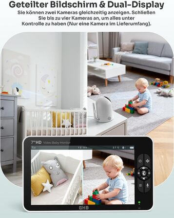 Відеоняня GHB з камерою 7