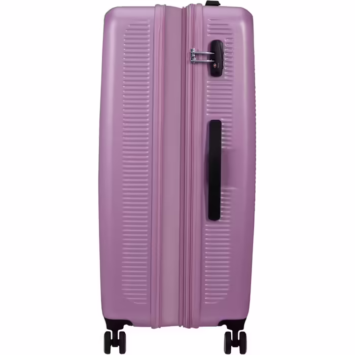 Валіза American Tourister Astrobeam Spinner L, розсувна, 77 см, 97/110 л, фіолетова (Pastel Lavender), для подорожей