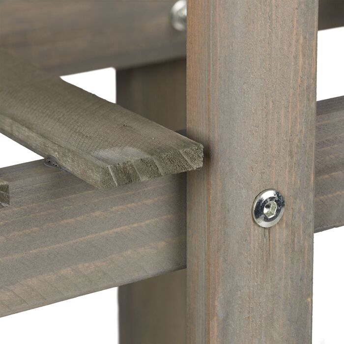 Сходинка для рослин Relaxdays з дерева, 5 сходинок