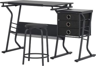 SD Studio Designs Eclipse 13365 Bastelzentrum – Чорний творчий центр для рукоділля
