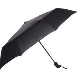 Автоматична парасолька для подорожей Domopolis Basics, з тамбуром, один розмір для всіх, чорний