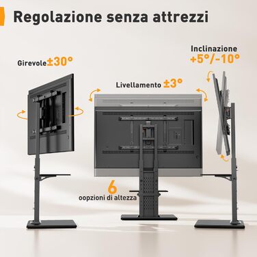 Підставка для телевізора Perlegear з кріпленням для 32-86