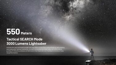Ліхтар Nitecore EDC35, надзвичайно яскравий, 5000 люмен, потужний EDC-ліхтарик, літій-іонний акумулятор 21700, USB-C, чорний