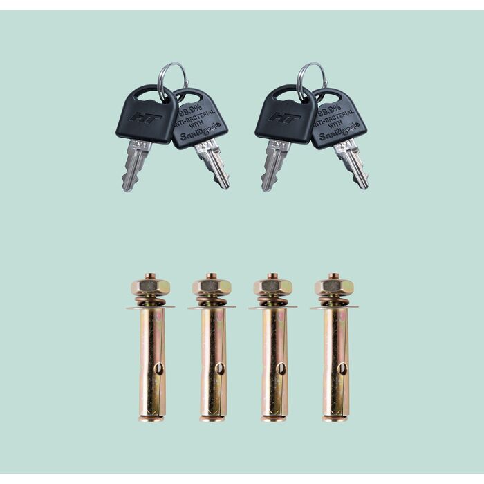 Металева пожежна скринька Relaxdays