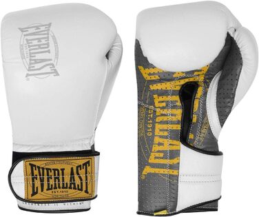 Боксерські рукавички 1910 Everlast 16 унцій білі