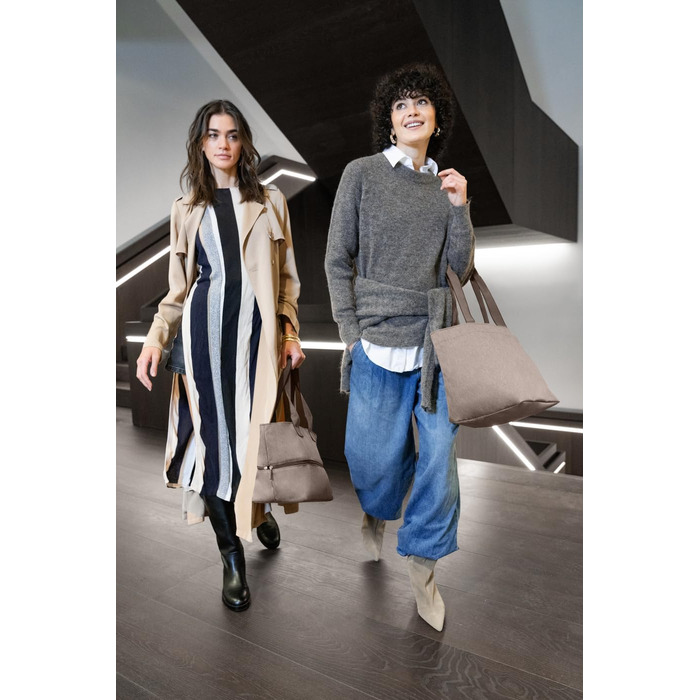 Шопер Reisenthel Shopper E1 - велика сумка для покупок, Herringbone Mokka