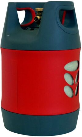 Газовий балон CAMPKO 8 кг, 18,2 л, композитний, з клапаном Füllstop - найлегший для пропану