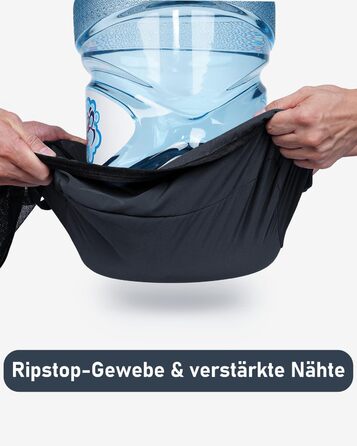 Набір органайзерів для подорожей ECOHUB для валізи, 7 предметів, екологічні пакувальні куби з переробленого PET, темно-синій