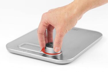 Кухонні ваги CASO Energy Design - переможець тесту Haus & Garten, без батарейок, до 5 кг з кроком 1 г