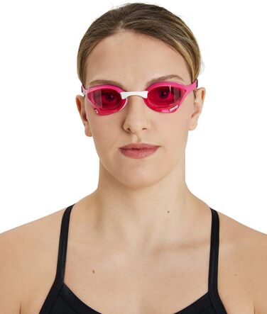Чоловічі захисні окуляри ARENA Cobra Ultra (1 комплект) (рожево-рожево-білі, NS, купання)