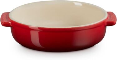Тарілка для тапас Le Creuset, 500 мл, 14 см, чорна глянцева, 72102141400001 (Вишня)