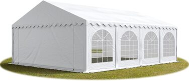 Намет Festzelt Partyzelt 5x8 м: вогнестійкий, преміум-якість, ПВХ, білий, водонепроникний з каркасом