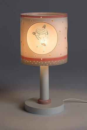 Дитяча настільна лампа Dalber з малюнком балерини
