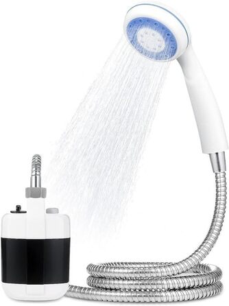 Переносний душ для кемпінгу HYDROPORT 2200 mAh: для подорожей, пляжу, домашніх тварин