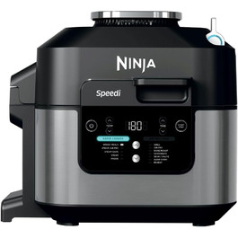 Мультиварка Ninja Speedi 5.7L 10-в-1: мультикокція, фритюрниця, гриль, випічка, повільне приготування, ON500EU