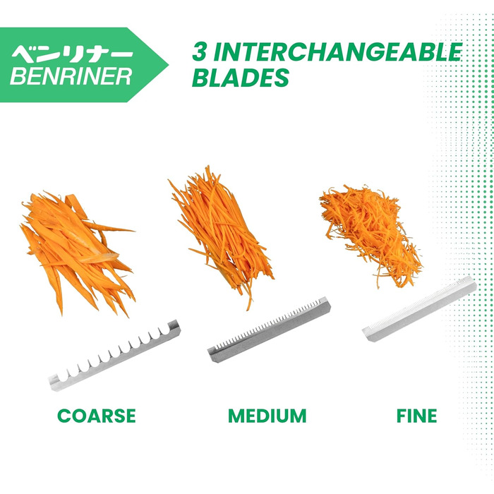 Набір для нарізання овочів Benriner, кремовий колір, старіша версія з підносом