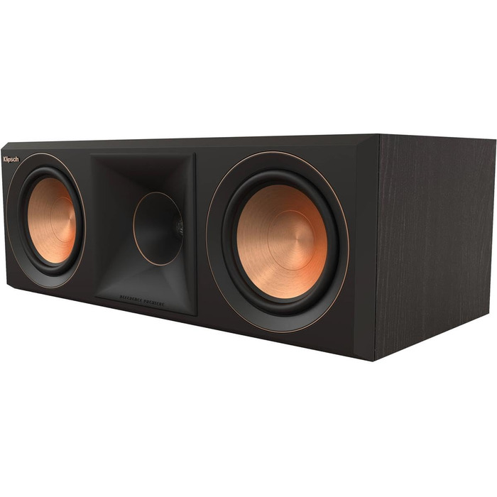 Центральний динамік Klipsch RP-500C II, рупор Tractrix, 13,3 см (5,25), чорне дерево