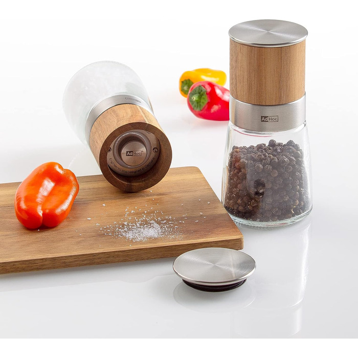 Подрібнювач перцю та солі 13,5 см, набір із 2 предметів, Akasia AdHoc