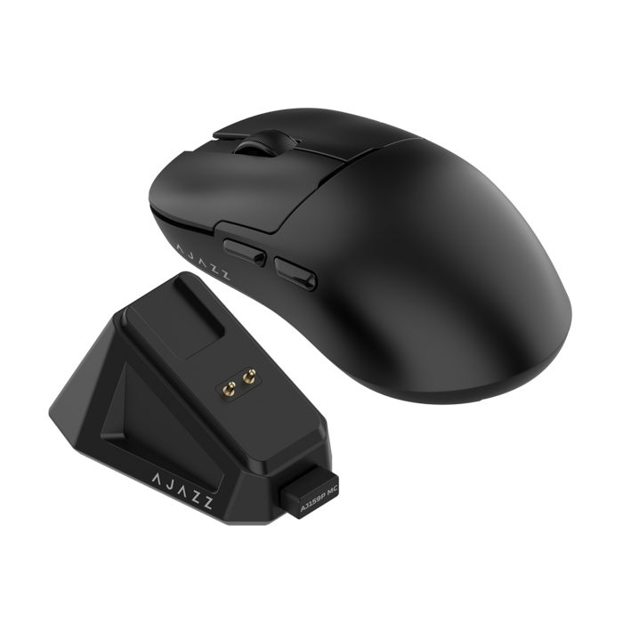 Ігрова бездротова миша Ajazz  AJ159P MC -3 Mod-Black-3311 Charging Dock