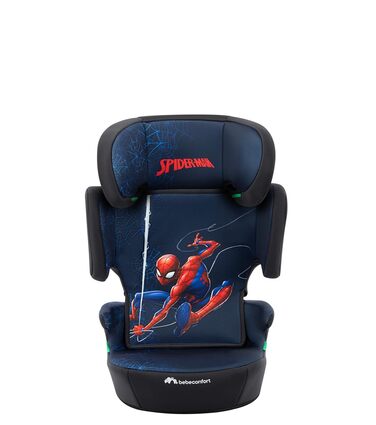 Автокрісло Bebeconfort Marvel Hera i-Safe Spiderman для дітей 3-12 років (100-150 см), з підголівником, складне, кріплення ременями
