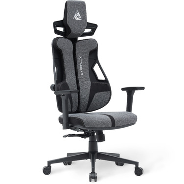 Геймерське крісло Cyberlux V8 Fabric Grey (арт. GM-V8 FG)