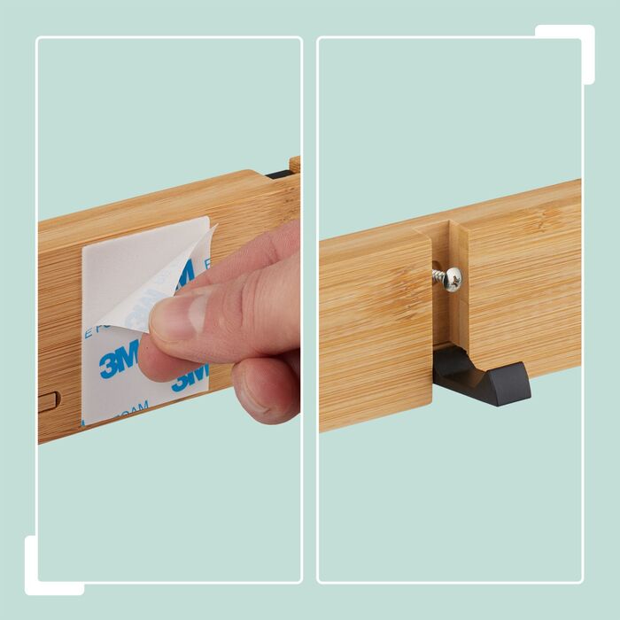 Тумба для одягу Relaxdays з відкидними гачками