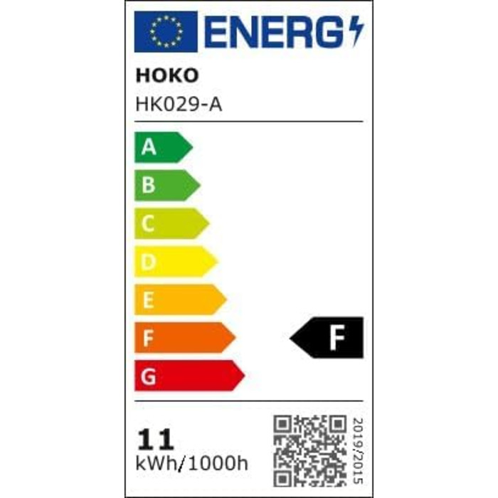 Дзеркало LED HOKO Design ANTIBESCHLAG овальне 45x75 см Bologna+ Metall Rahmen Schwarz. LED підсвічування, сенсорна кнопка, регулювання кольору світла (тепле біле, холодне біле, нейтральне), антизапарник, монтаж HOCH+QUER, 75L x 45B см