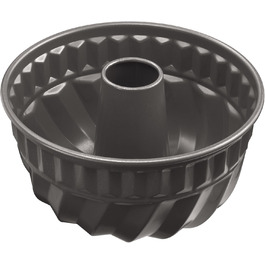 Форма для випічки Kaiser La Forme 26 см, 2 дна, сіра, з антипригарним покриттям (Гугольфформу)