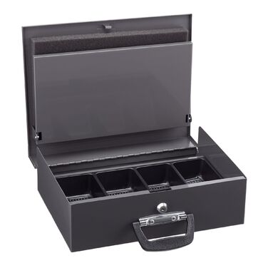 Relaxdays Касова скринька з підспівачем для євро-монет