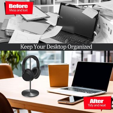 Підставка для навушників Cyfromt на стіл, органайзер, металева, для геймінгу