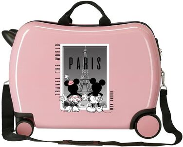 Дитяча валіза Disney Mickey Y Minnie Travel The World, One Size Paris