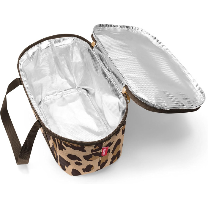 Термосумка Reisenthel Coolerbag XS Leo Macchiato - Маленька сумка-холодильник з поліестеру для пікніка та покупок