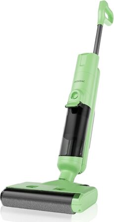 Робот-пилосос Proscenic Q8 Max+ з функцією миття, 8000Pa, 200хв, док-станція для самостійного очищення, лазерна навігація, керування через додаток, сумісність з Alexa, Google, Siri (зелений)