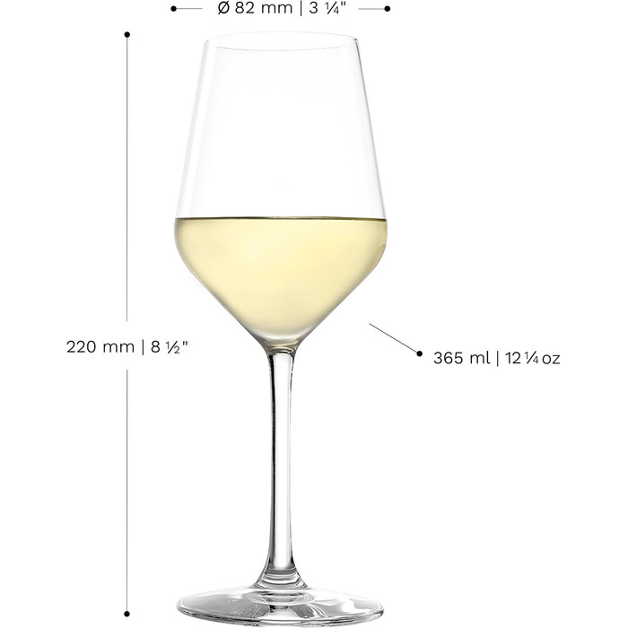 Бокали для червоного вина Stölzle Lausitz Revolution 6 шт, 490 мл – Кришталеві келихи для вина, міцні, для максимальної ароматизації