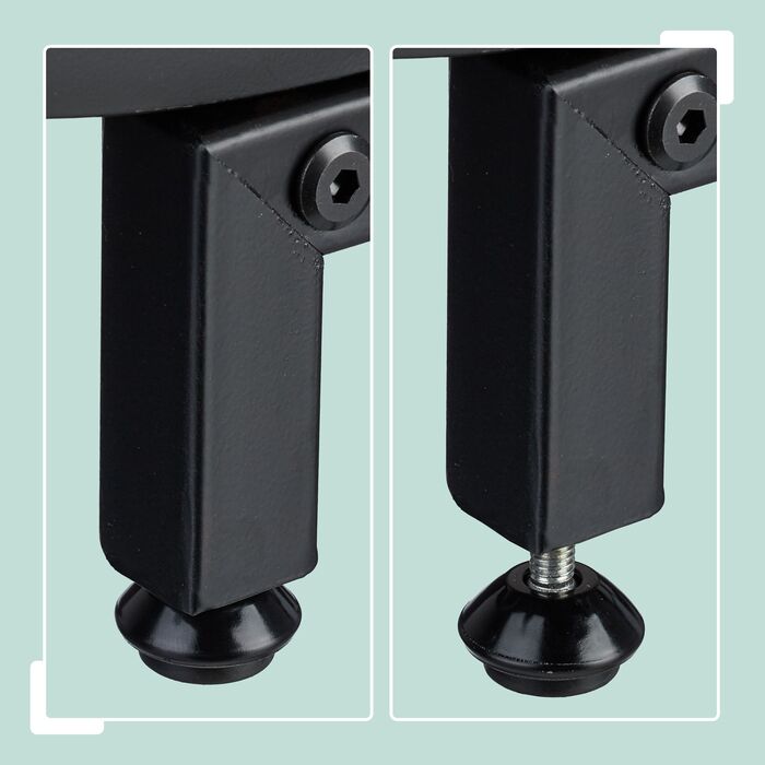 Стильна полиця для дров Relaxdays з 2 ярусами